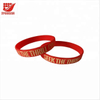 Advertising LOGO Printed Promotional Customized Silicone Wristbands