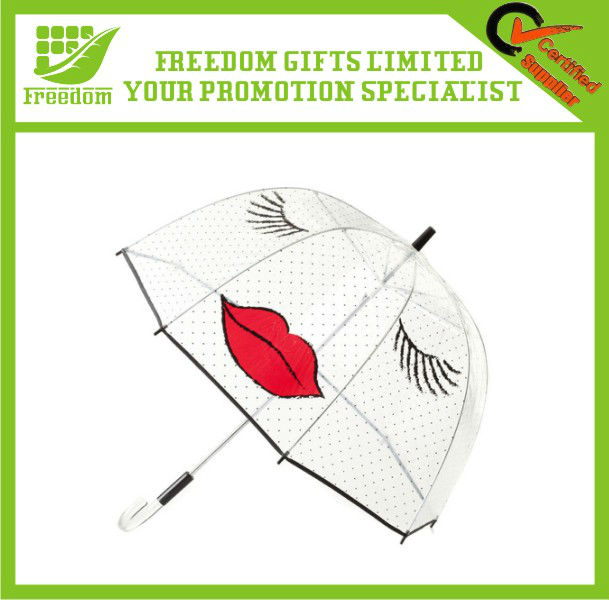 Most Popular Lady Style Clear Bubble Umbrella