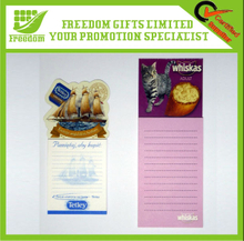 Promotional Logo Customized Fridge Magnet Memo Pad