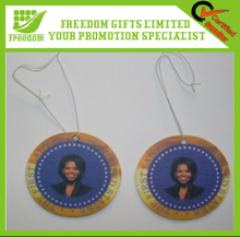 Round Customized Car Paper Air Freshener