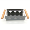 Wood Handle Mini Cheese Raclette Set
