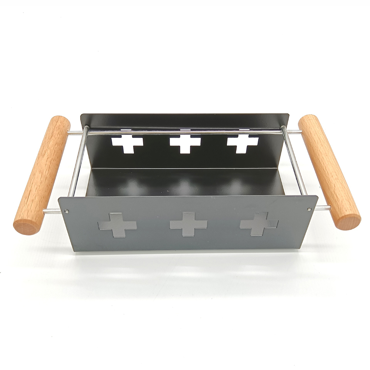 Wood Handle Mini Cheese Raclette Set