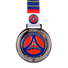 Custom Metal Award Medal Sports Souvenir Medals With Ribbon