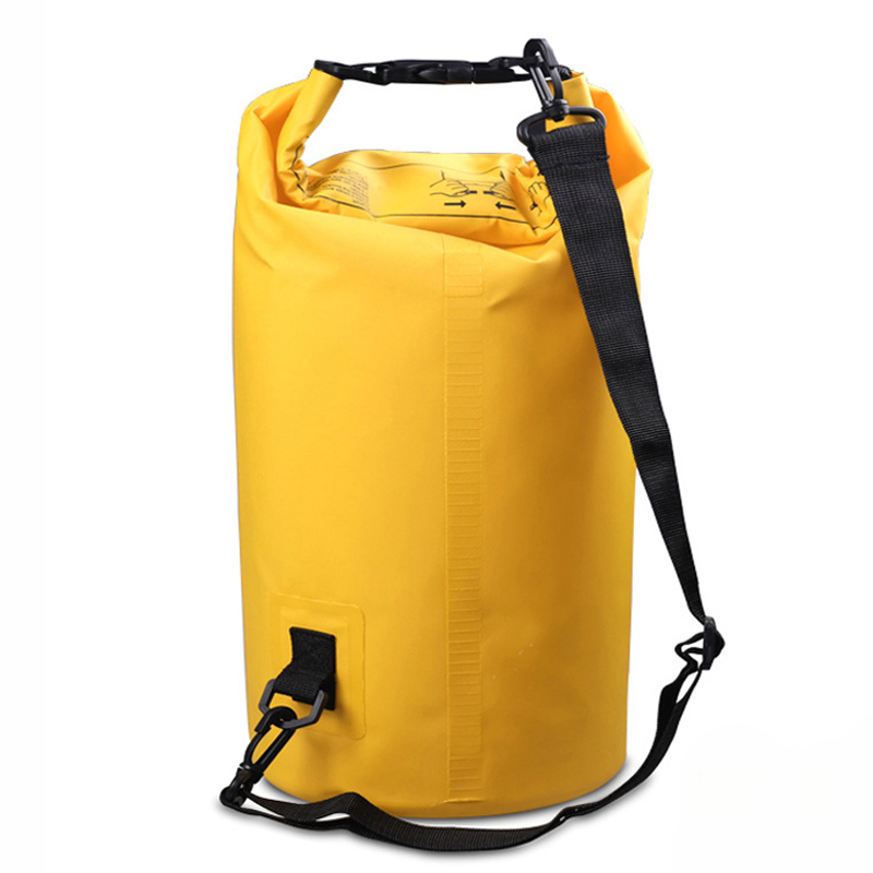 Customized Beach Rafting PVC Waterproof Dry Bag Outdoor Shoulder Bucket Bag