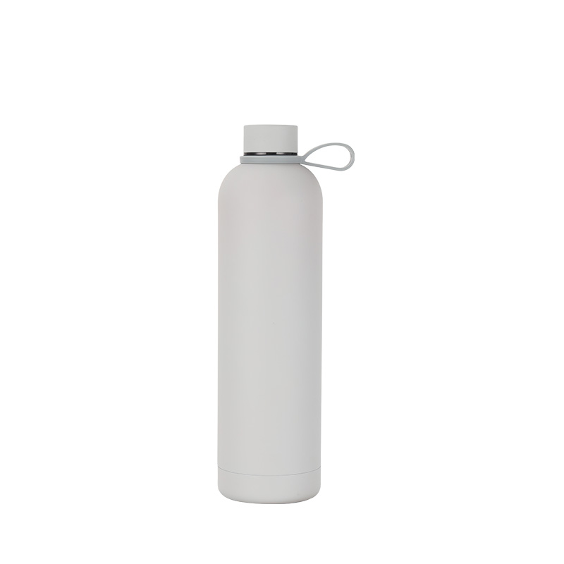 1000ml Outdoor Sports Drink Bottle Small Mouth Stainless Steel Vacuum Cup