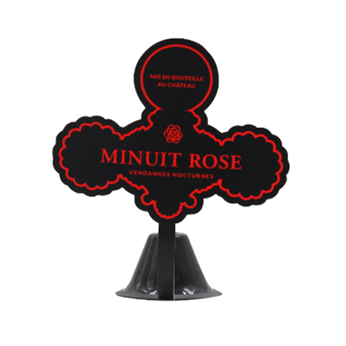 OEM Customized Wine Bottle Label Waterproof LED Bottle Sticker