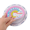 Customized Medical Round Pregnancy Calculator Due Date Wheel