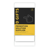Customized Outdoor Double Side A-frame Snap Open Sign A Frame Sidewalk Display