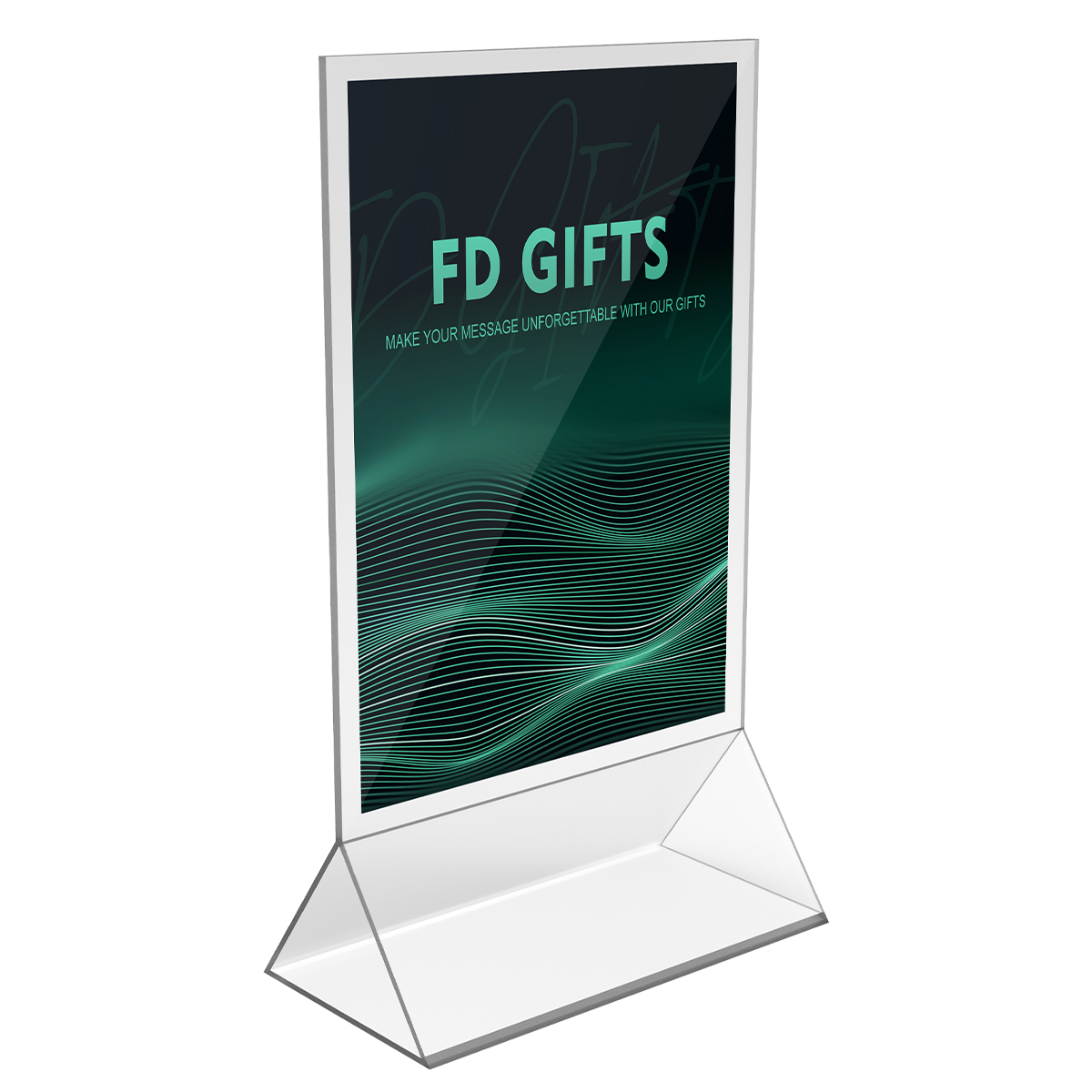 Wholesale Customized Counter Top Menu Card Display Sign Stands
