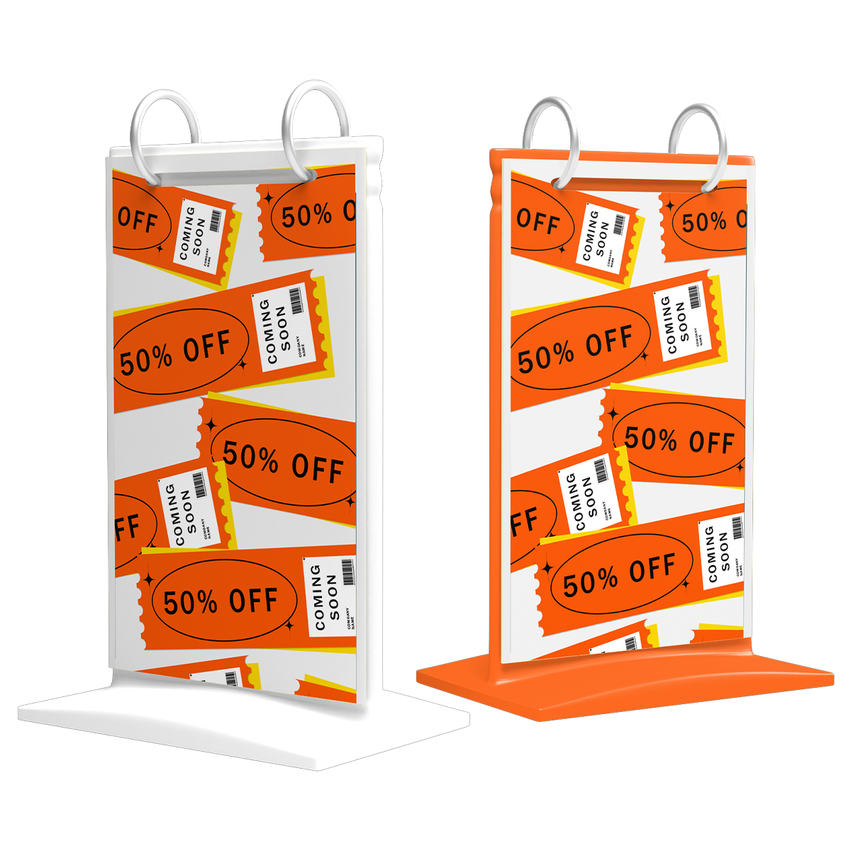Factory Personalized Custom Acrylic Table Display Stand Sign Menu Card Holder