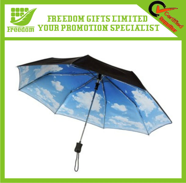 Logo Branded Promotional Printed Folding Umbrella