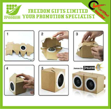 Collapsible Eco-friendly Kraft Cardboard Paper Speaker