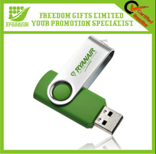 1GB Customized Logo Printed Metal USB Stick