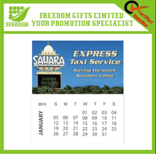 2014 Promotional Full Color Print Megnetic Calendar