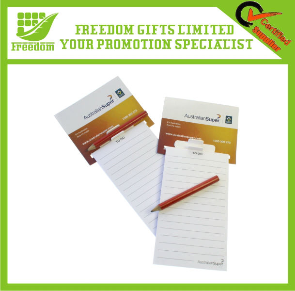 Custom Shaped Promotional Notepad With Magnet