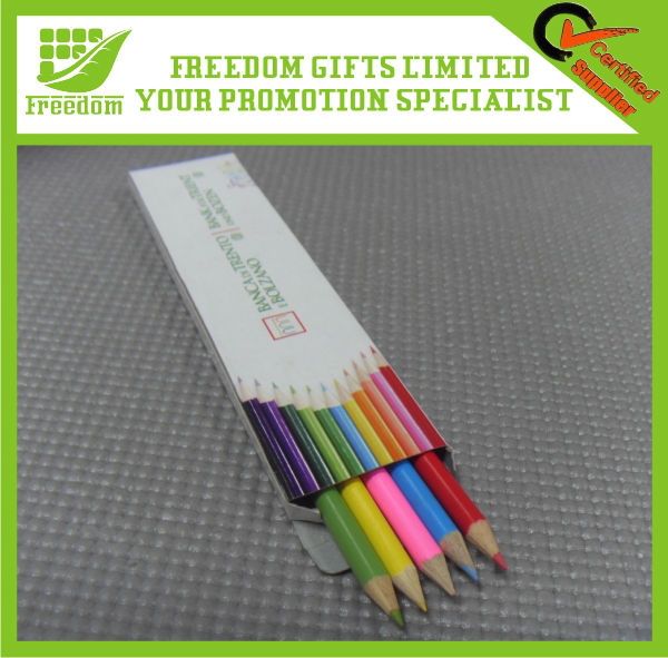 Logo Printed Good Quality Colored Pencils Bulk