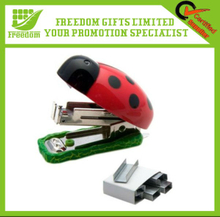 Qute Mini Plastic Cheap Custom Office Stapler