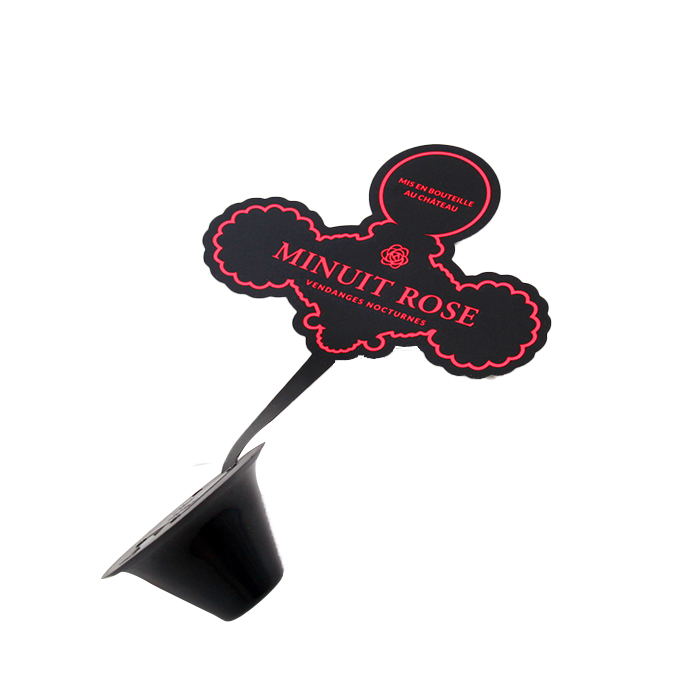 OEM Customized Wine Bottle Label Waterproof LED Bottle Sticker