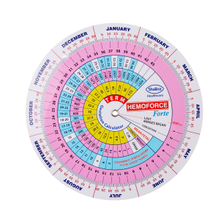 Customized Medical Round Pregnancy Calculator Due Date Wheel