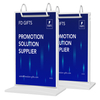 Acrylic Outdoor Brochure Holder Desk Label Display Menu Card Stand