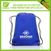 Logo Branded Promotional Nylon Drawstring Bag