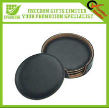 High Quality Blank Leather Coffee Coaster