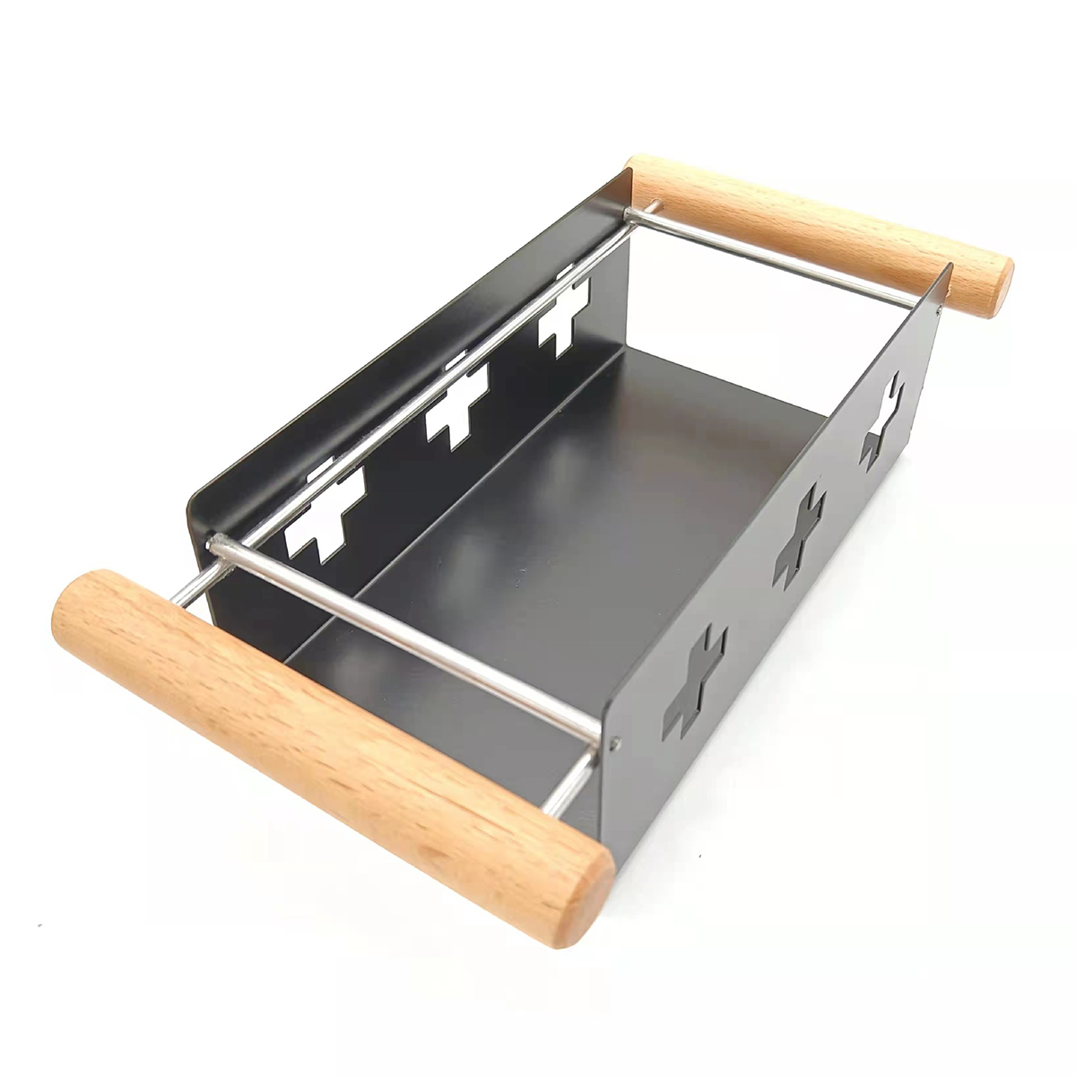 Wood Handle Mini Cheese Raclette Set