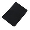 Custom Logo Black PU Leather Travel Passport Cover Holder