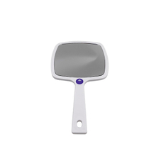 Wholesale Custom Plastic Hand Held Mirror Single Sided Cosmetic Hand Mirror