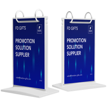 Acrylic Outdoor Brochure Holder Desk Label Display Menu Card Stand