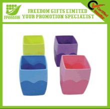 Hot Sale Cheap Custom Plastic Brush Pot