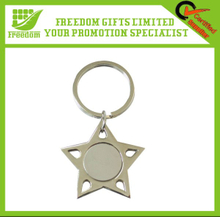 Hot Item Custom Metal Silver Key Chain