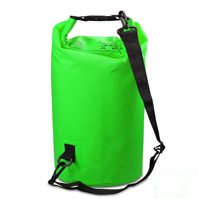 Customized Beach Rafting PVC Waterproof Dry Bag Outdoor Shoulder Bucket Bag