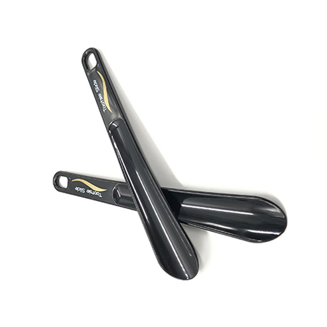 Custom Logo Plastic Short Handled Shoehorn