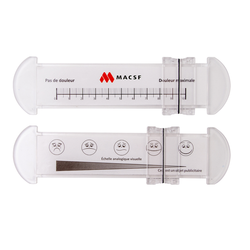 Hot Sale Plastic Scale Pain Assessment Ruler For Promotion