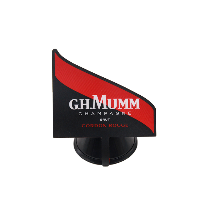 Customized El Luminous LED Wine Bottle Label