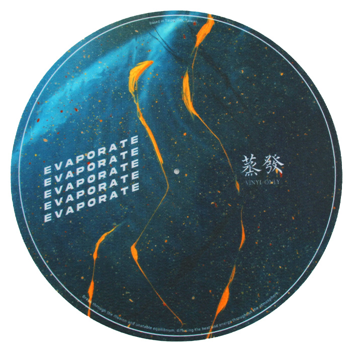 High Quality Custom Printed Round Turntable Felt Slipmat