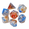 High Quality Colorful Polyhedral Dice Custom Resin D&D Dice Set
