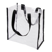 Custom Logo Printed Eco Friendly Waterproof Clear PVC Tote Bag