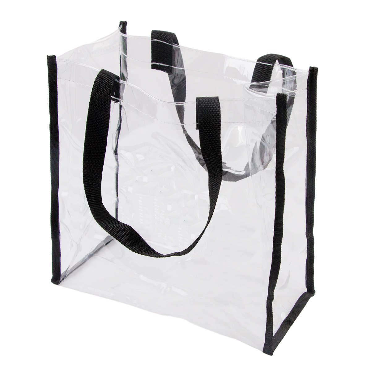 Hot Selling Customized Clear PVC Shopping Bag With Handle