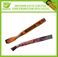 OEM Logo Woven Fabric Bracelets