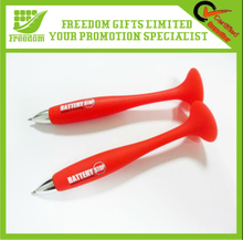 Customized Logo Promotional Silicone Sucker Pen