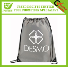 Advertising Logo Branded Polyester Cinch Bag