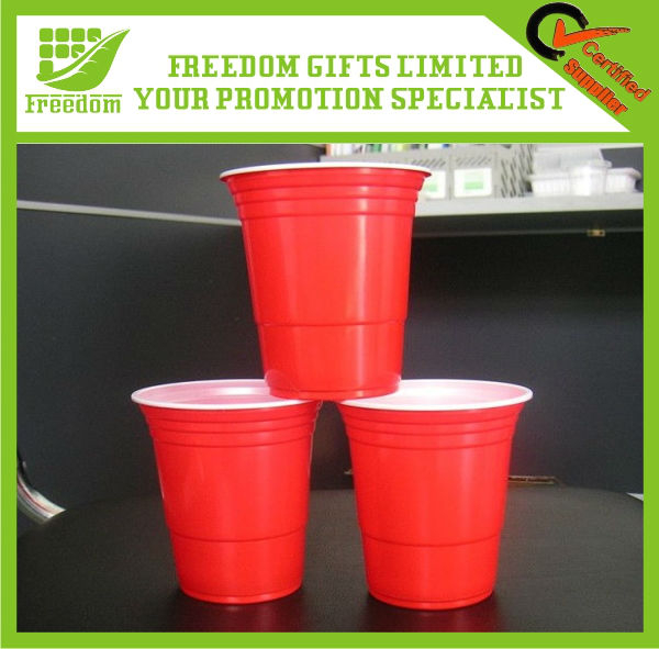 Advertising Logo Printed Plastic Disposable Cups
