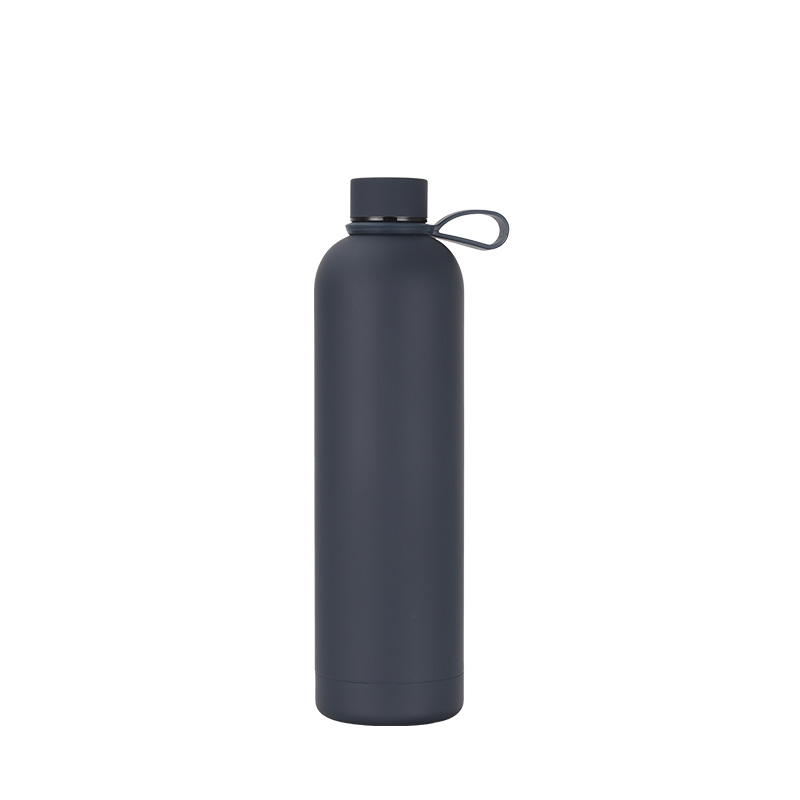 1000ml Outdoor Sports Drink Bottle Small Mouth Stainless Steel Vacuum Cup