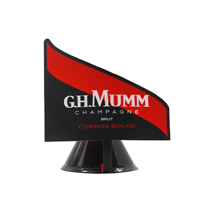 Customized El Luminous LED Wine Bottle Label