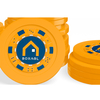 Custom Round Clay Poker Chips Set for Promotion Game