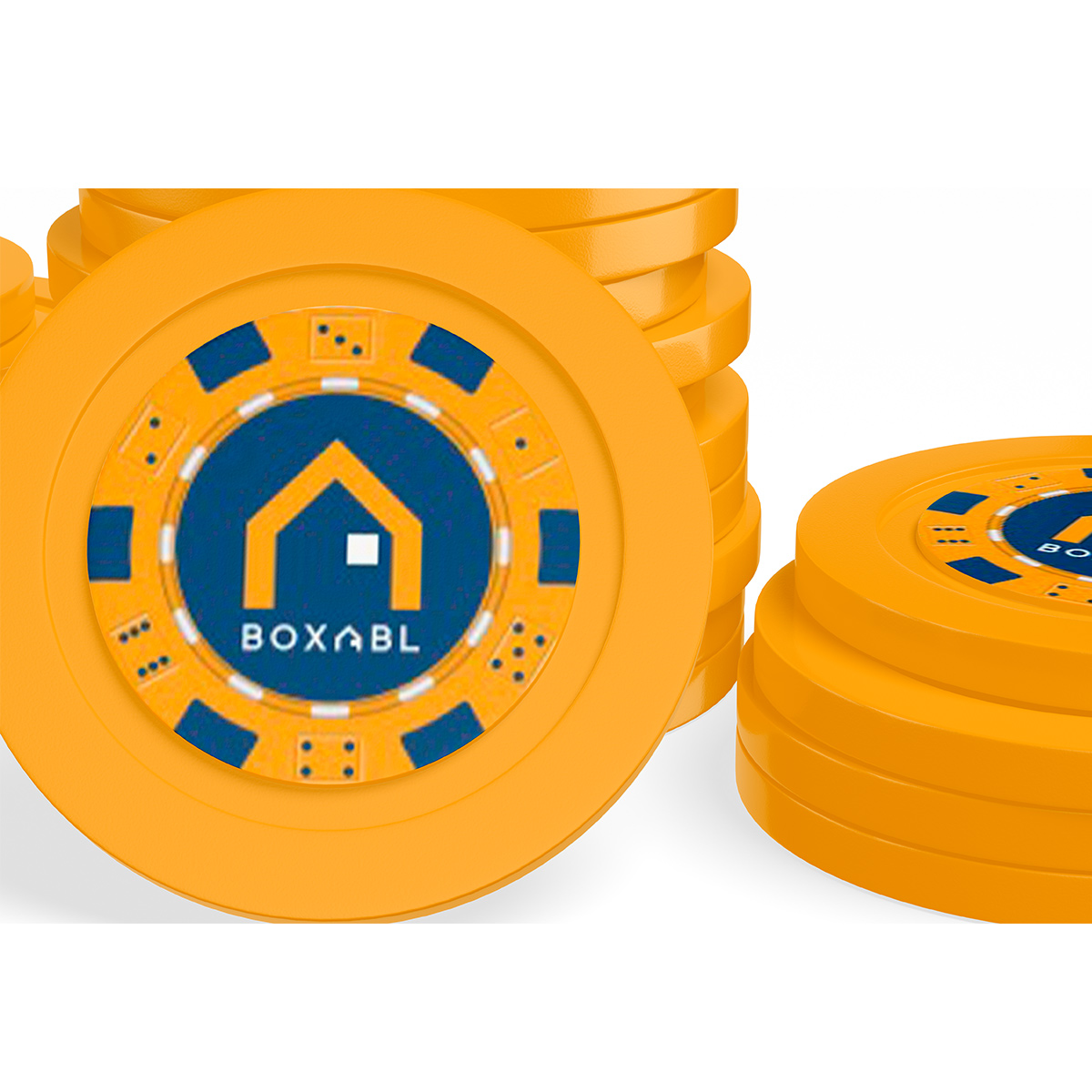 Custom Round Clay Poker Chips Set for Promotion Game