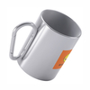 Double Wall Stainless Steel Carabiner Coffee Cup Camping Tumbler Mug