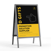 Customized Outdoor Double Side A-frame Snap Open Sign A Frame Sidewalk Display